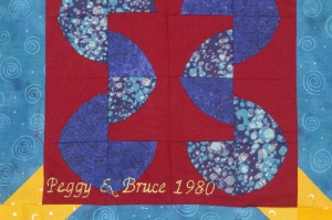 Peggy and Bruce's anniversary